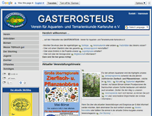 Tablet Screenshot of gasterosteus.de